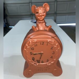 Vintage 1960’s McCoy pottery “time for cookies” jar
